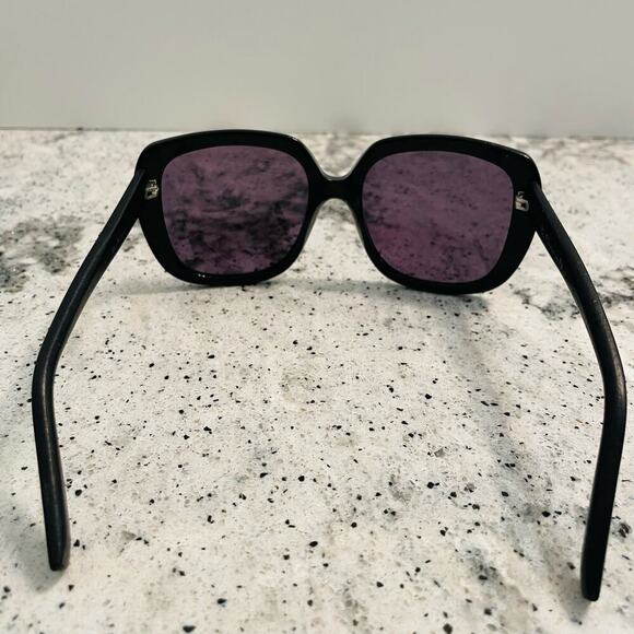 Christian Dior Taffetas Sunglasses Oversized Black Grey